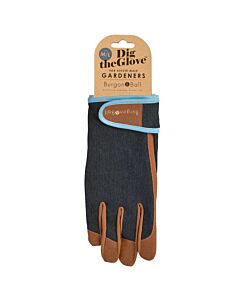 Burgon & Ball Dig the Glove Denim-Gents Medium/Large (8 9)